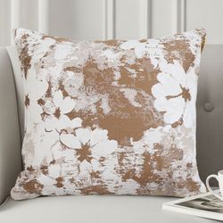 soga 45cm rustic bloom square pillowcase