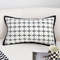 SOGA 30x50cm Rectanngular Nordic Monochrome Pattern Pillowcase 0