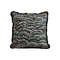 SOGA 45cm Regal Peacock Jacquard Pillow Cover 1