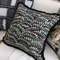 SOGA 45cm Regal Peacock Jacquard Pillow Cover 3