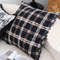 SOGA 45cm Cozy Cabin Plaid Pillowcase 3