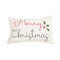 SOGA 45cm Christmas Pine Leaf Lambskin Waist Pillowcase 1
