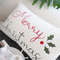 SOGA 45cm Christmas Pine Leaf Lambskin Waist Pillowcase 5