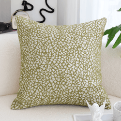 soga 45cm modern olive green pillowcase-textured style for any space