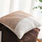 SOGA 45cm Chic Ivory  Gold Textured Pillowcase 5