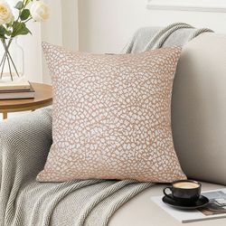 soga 45cm accessorize dezi cream geometric pillowcase