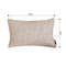 SOGA 30x50cm Accessorize Dezi Cream Geometric Lumbar Pillowcase 5