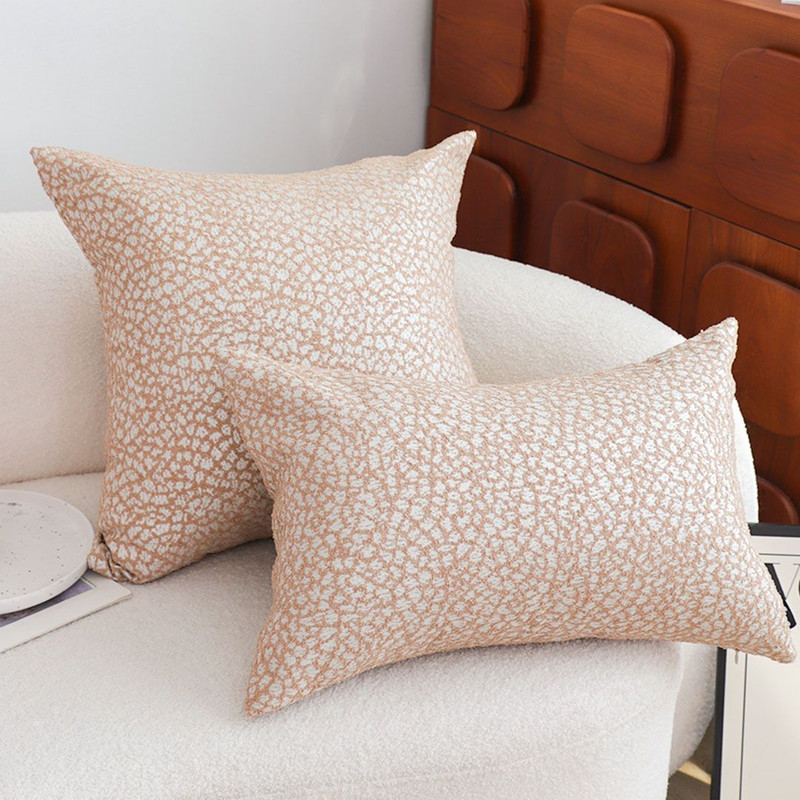 SOGA 30x50cm Accessorize Dezi Cream Geometric Lumbar Pillowcase 6