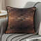 SOGA 45cm Pixelated Comfort Caramel Square Pillowcase 3