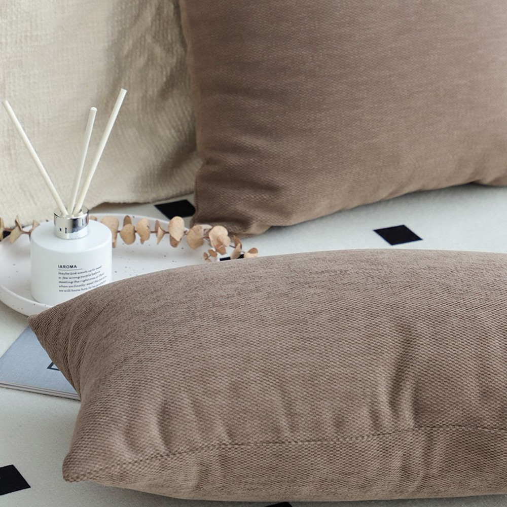 SOGA 30x50cm Cozy Comfort Lumbar Pillowcase 4