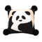 SOGA 45cm Panda PomPom Decorative Pillowcase 1
