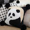 SOGA 45cm Panda PomPom Decorative Pillowcase 2