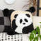 SOGA 45cm Panda PomPom Decorative Pillowcase 3
