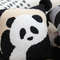 SOGA 45cm Panda PomPom Decorative Pillowcase 6