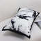 SOGA 30x50cm Black White Leopard Throw Pillowcase 5