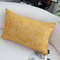SOGA 30x50cm Mustard Yellow Geometric Lumbar Pillowcase For Home Decor 2