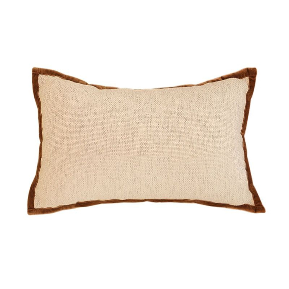 SOGA 30x50cm Vintage OffWhite Decorative Pillowcase 1