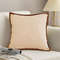 SOGA 45cm Vintage OffWhite Square Decorative Pillowcase 0