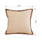 SOGA 45cm Vintage OffWhite Square Decorative Pillowcase 4