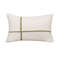 SOGA 30x50cm Cozy Chic Lumbar Pillowcase With Modern Green Stripe 1
