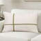 SOGA 30x50cm Cozy Chic Lumbar Pillowcase With Modern Green Stripe 0