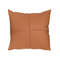 SOGA 45cm Modern Terracotta Solid Color Textured Pillowcase 1