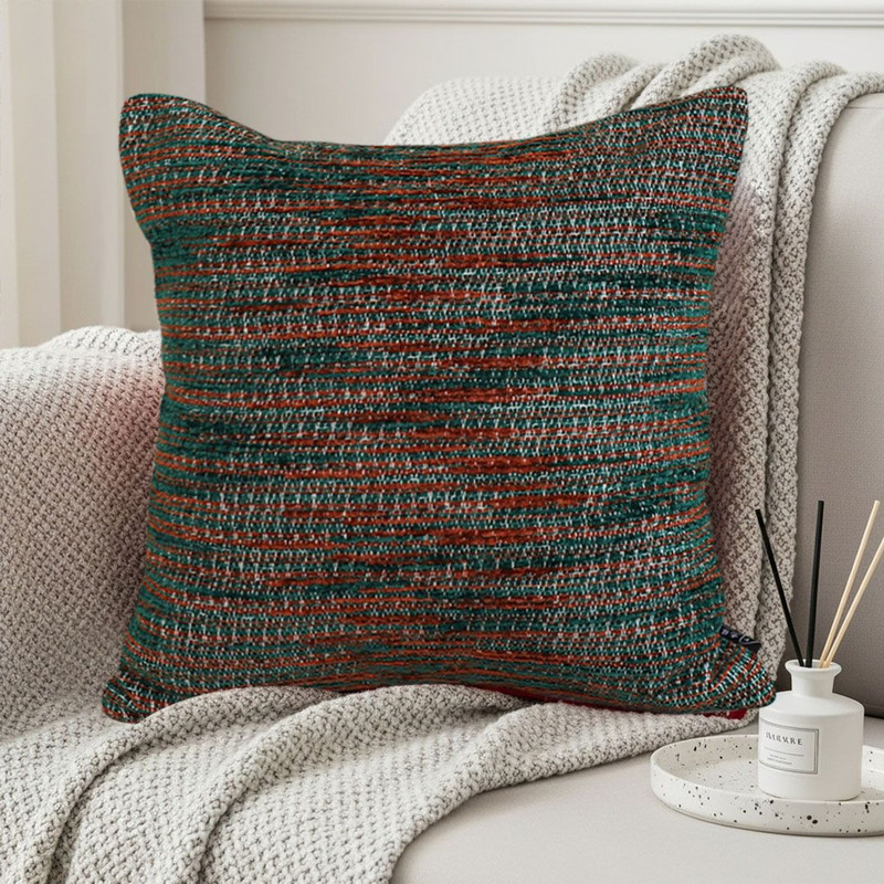 SOGA 2X 45cm Textured Woven Pillowcase 0