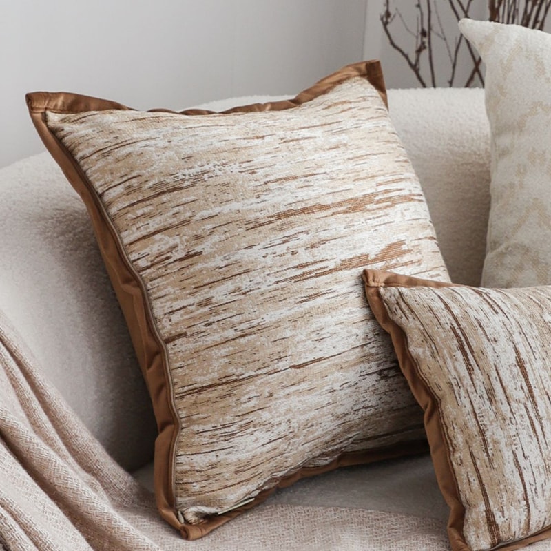 SOGA 2X 45cm Rustic WoodInspired Cushion Cover 6