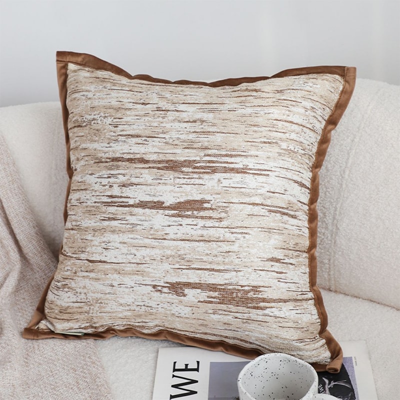 SOGA 2X 45cm Rustic WoodInspired Cushion Cover 0