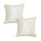 SOGA 2X 45cm Minimalist Bunny Silhouette Decorative Pillowcase 1