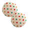 SOGA 2X 45cm Colorful Polka Dot Round Pillowcase 1