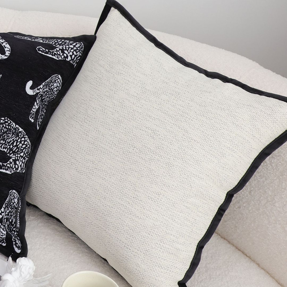 SOGA 2X 45cm French Style Solid Texture Throw Pillowcase 4