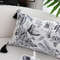 SOGA 2X 30x50cm Chic Botanical Bliss Rectangular Pillowcase With Tassel Accents 3