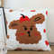 SOGA 2X 45cm Sweet Cherry Bear Hug Decorative Pillowcase 2