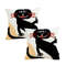 SOGA 2X 45cm Playful Black Cat Silhouette Pillowcase 1