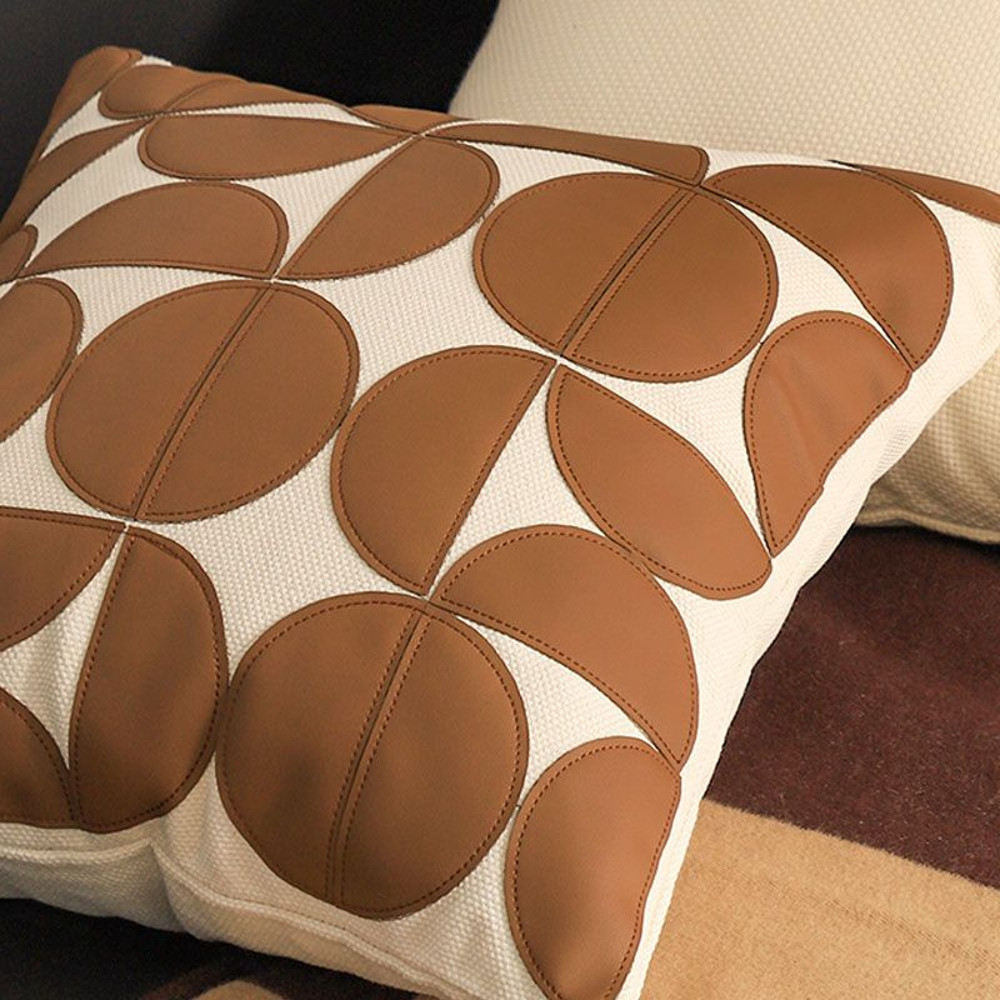 SOGA 2X 45cm Retro Geometric Circle Pillowcase 5