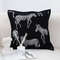 SOGA 2X 45cm Wildlife Zebra Scene Decorative Pillow Cover 0