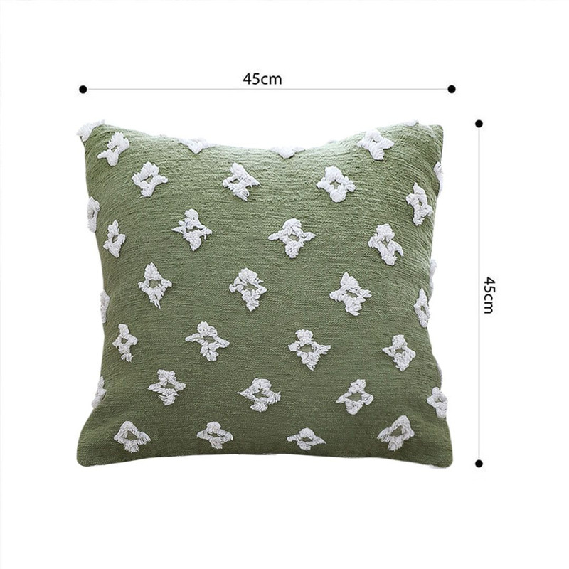 SOGA 2X 45cm Geometric Cross Pattern Pillow Cover 4