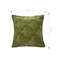SOGA 2X 45cm Textured Olive Green Accent Pillow Cover 5