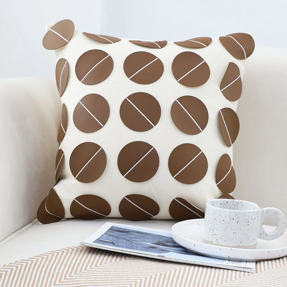 SOGA 2X 45cm MidCentury Dot Pattern Pillow Cover 3
