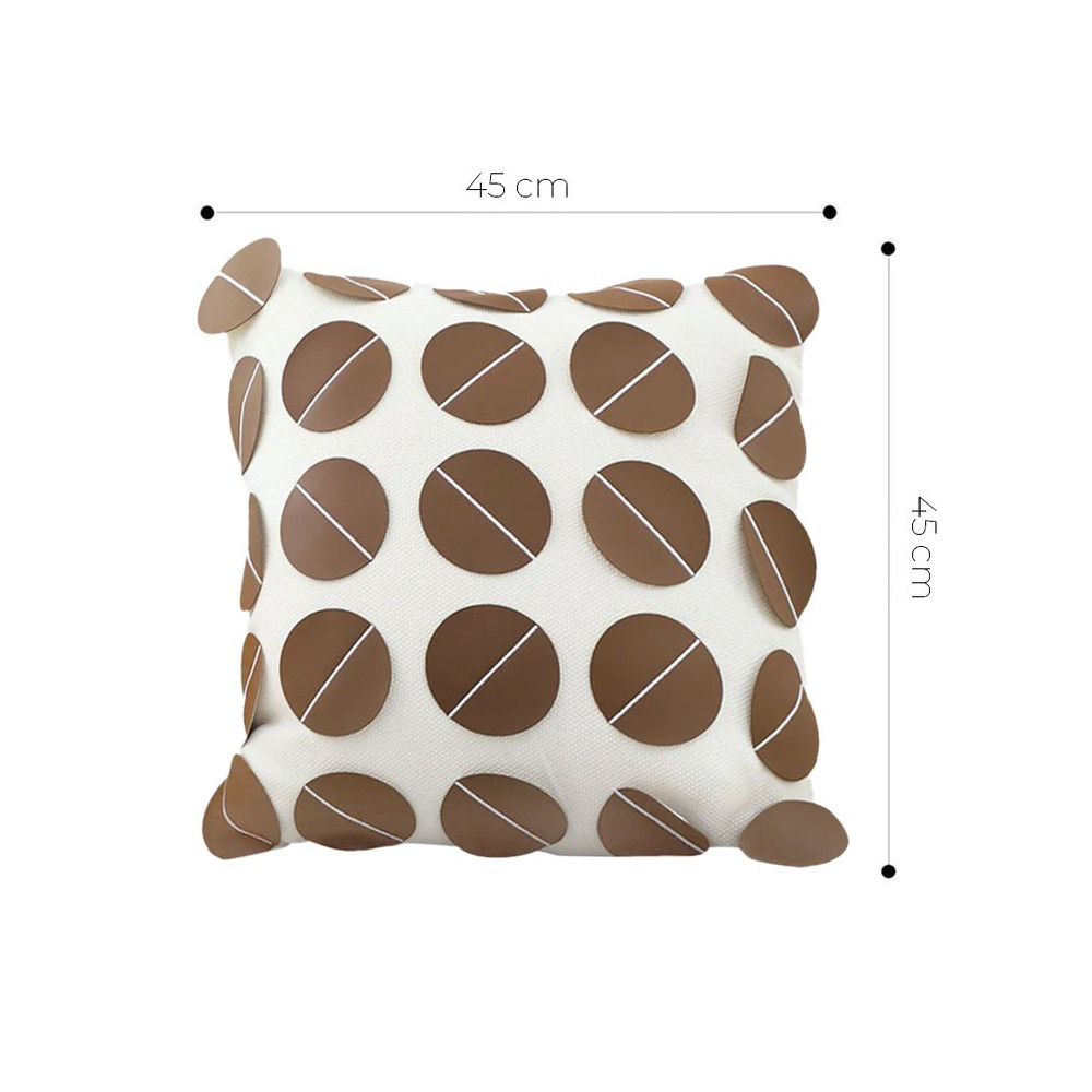 SOGA 2X 45cm MidCentury Dot Pattern Pillow Cover 4