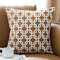 SOGA 2X 45cm Moroccan Latice Decorative Pillow Cover 2