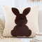 SOGA 2X 45cm Bunny Silhouette Pillowcase 0