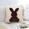 SOGA 2X 45cm Bunny Silhouette Pillowcase 5