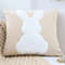 SOGA 2X 45cm White Bunny Pillowcase 0