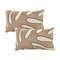 SOGA 2X 38x60cm Coral Branch Pillowcase Beige 5