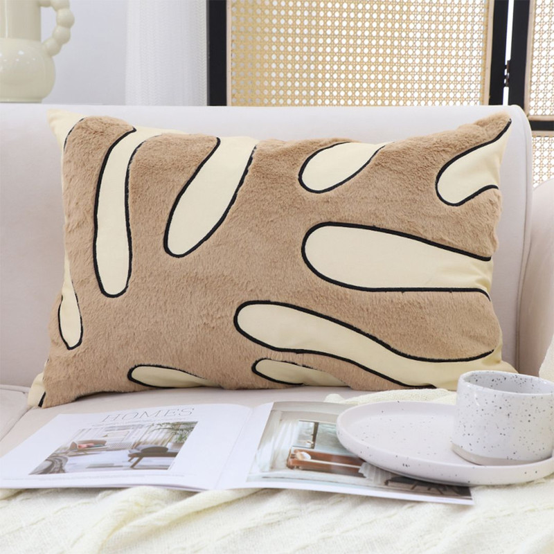 SOGA 2X 38x60cm Coral Branch Pillowcase Beige 0