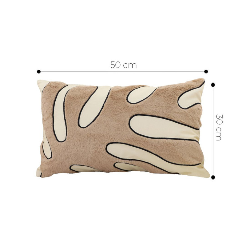 SOGA 2X 38x60cm Coral Branch Pillowcase Beige 6