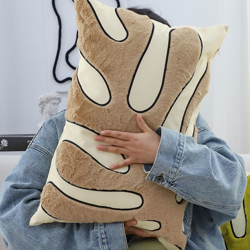 SOGA 2X 38x60cm Coral Branch Pillowcase Beige 4