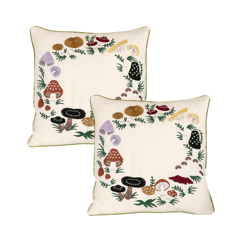 SOGA 2X 45cm Vintage Floral Pillowcase 1